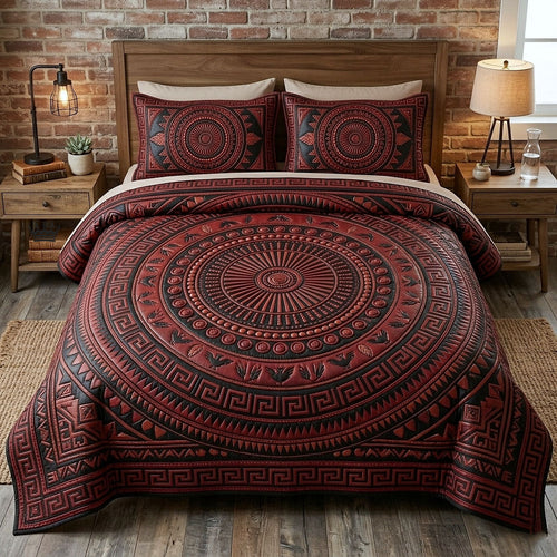 Tribal Heritage 3-Piece Quilted Bedding Set GFTOTP18136