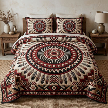 Tribal Heritage 3-Piece Quilted Bedding Set GFTOTP18137