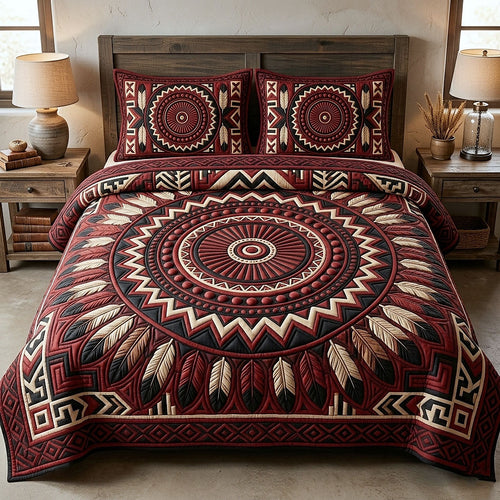 Tribal Heritage 3-Piece Quilted Bedding Set GFTOTP18138