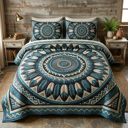 Tribal Heritage 3-Piece Quilted Bedding Set GFTOTP18139