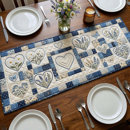 Flower Patchwork Quilted Table Runner GFTOTP18216