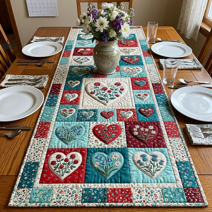 Flower Patchwork Quilted Table Runner GFTOTP18217