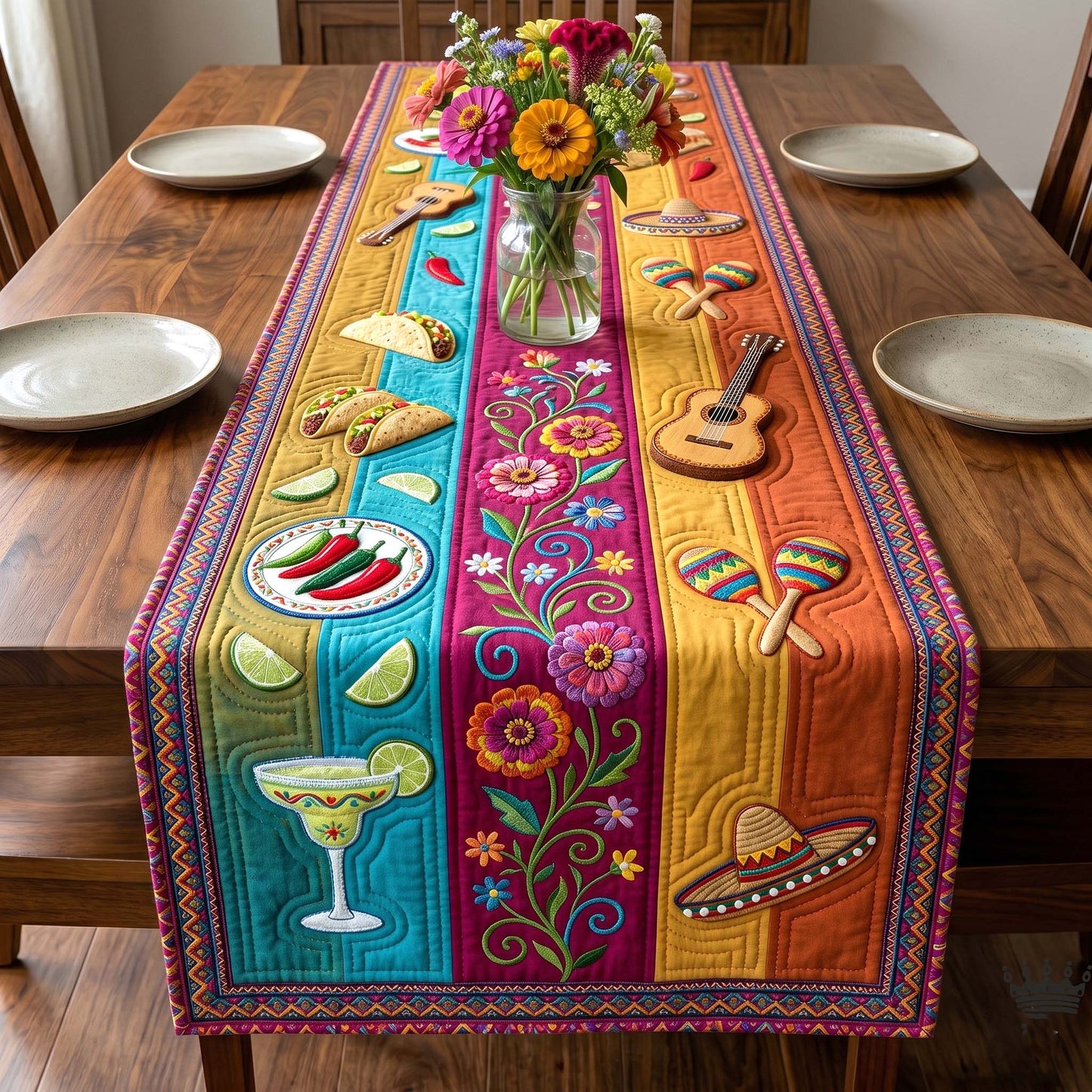 Viva Fiesta Quilted Table Runner GFTOTP18428