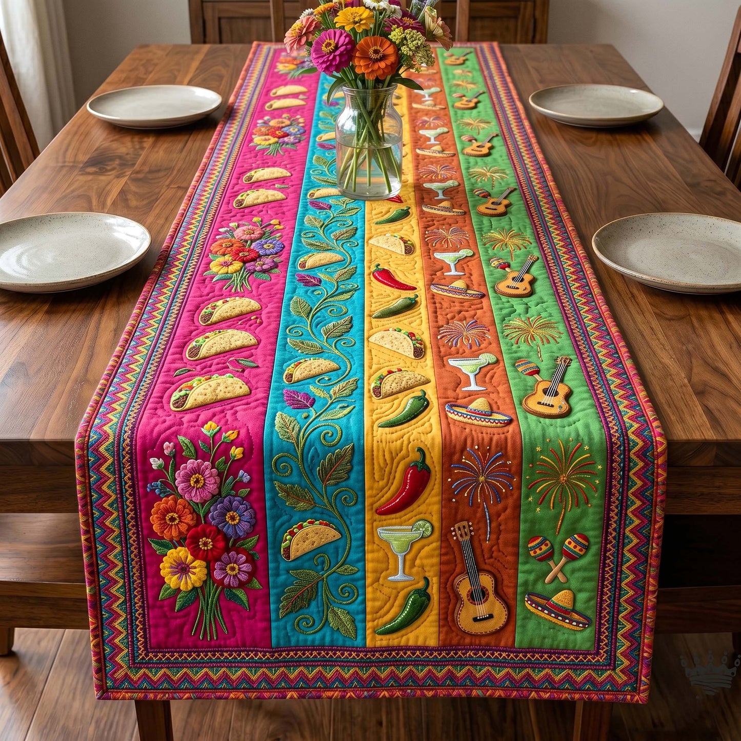 Viva Fiesta Quilted Table Runner GFTOTP18429