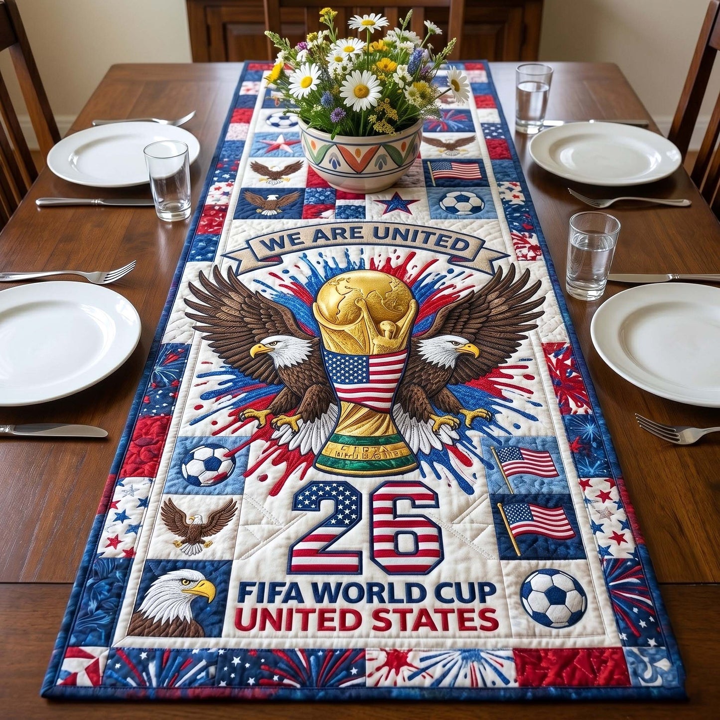World Championship Quilted Table Runner GFTOTP18435