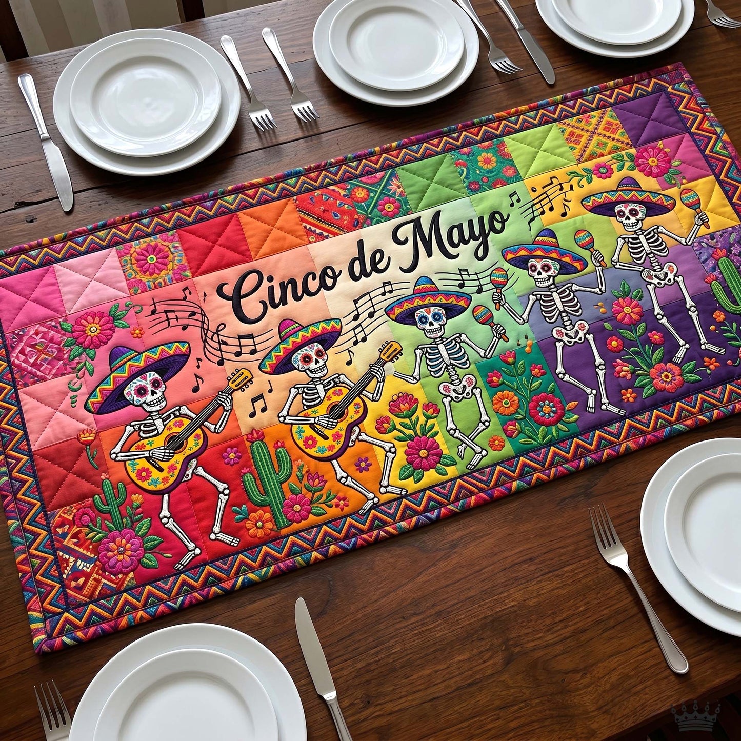 Cinco de Mayo Quilted Table Runner GFTOTP18477