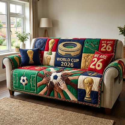 World Championship Quilted Sofa Cover GFTOTP18484