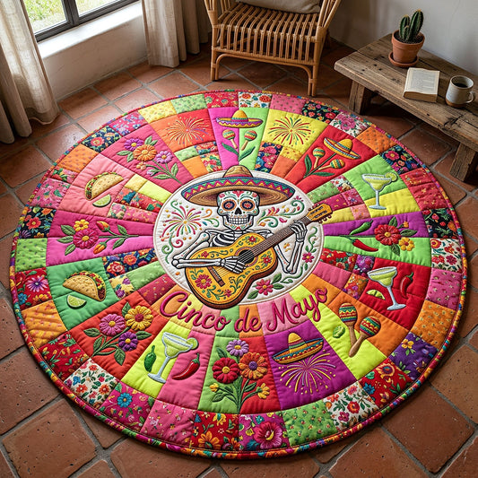 Cinco de Mayo Quilted Round Mat GFTOTP18502