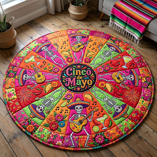 Cinco de Mayo Quilted Round Mat GFTOTP18504