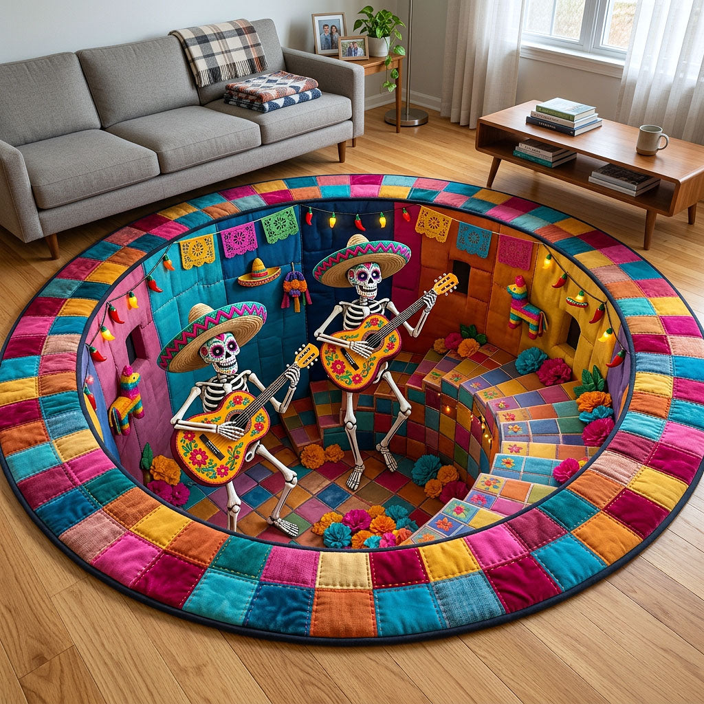 Cinco de Mayo Quilted Round Mat GFTOTP18506