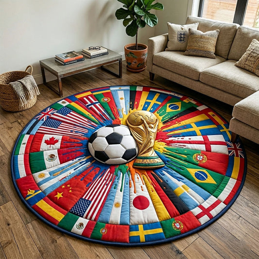 World Cup Quilted Round Mat GFTOTP18548