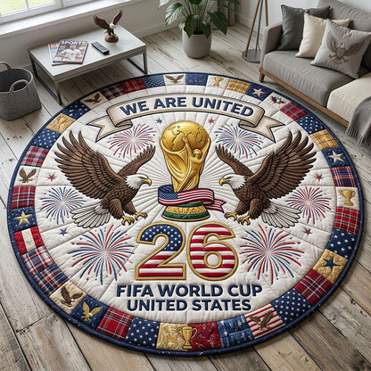 World Cup Quilted Round Mat GFTOTP18549