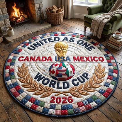 World Cup Quilted Round Mat GFTOTP18550