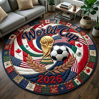 World Cup Quilted Round Mat GFTOTP18551