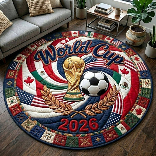 World Cup Quilted Round Mat GFTOTP18551