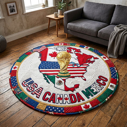 World Cup Quilted Round Mat GFTOTP18553