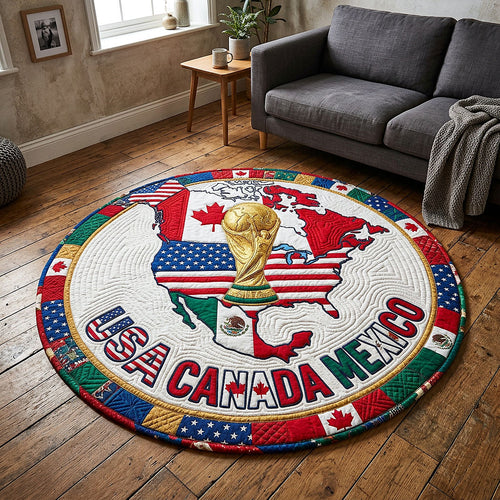 World Cup Quilted Round Mat GFTOTP18553