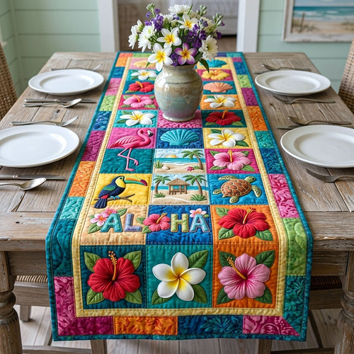 Aloha Breeze Quilted Table Runner GFTOTP18554