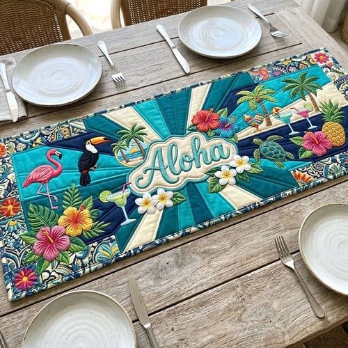 Aloha Breeze Quilted Table Runner GFTOTP18557