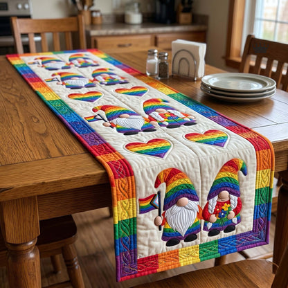 Rainbow Pride Quilted Table Runner GFTOTP18589