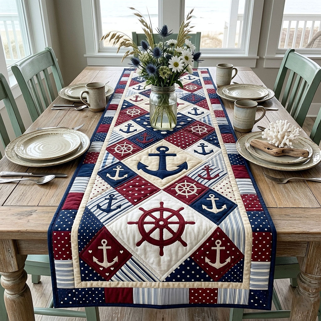 Ocean Voyage Quilted Table Runner GFTOTP18594