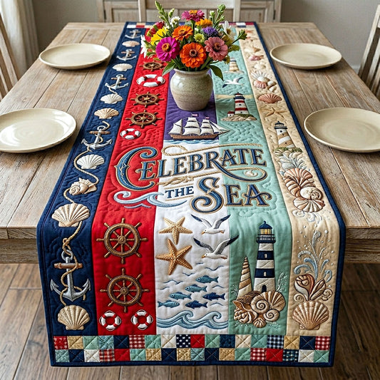 Ocean Voyage Quilted Table Runner GFTOTP18596