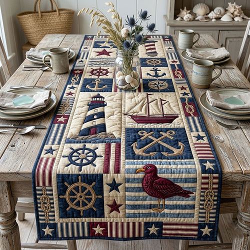 Ocean Voyage Quilted Table Runner GFTOTP18599
