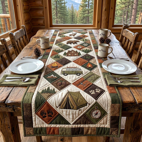 Camp Escape Quilted Table Runner GFTOTP18621
