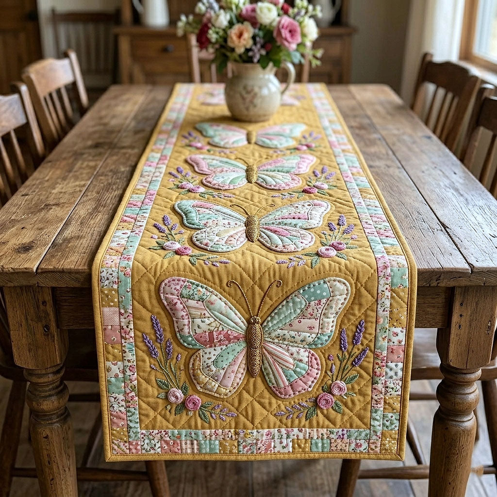 Flower Patchwork Quilted Table Runner GFTOTP18649