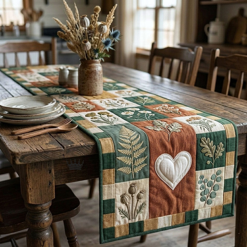 Flower Patchwork Quilted Table Runner GFTOTP18650