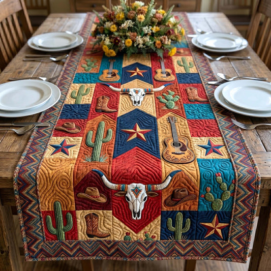 Dusty Mesa Quilted Table Runner GFTOTP18663