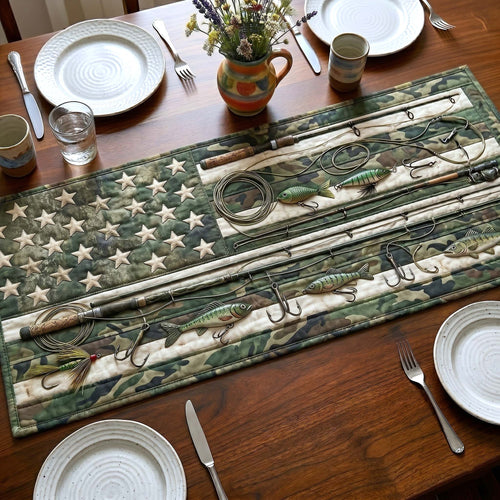 Reel Life Quilted Table Runner GFTOTP18668