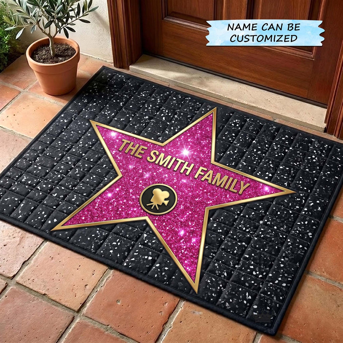 Hollywood Walk of Fame Doormat QTCUZ GFTOTP18670