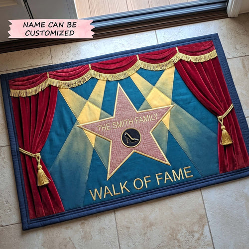 Hollywood Walk of Fame Doormat QTCUZ GFTOTP18673