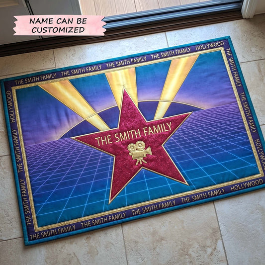 Hollywood Walk of Fame Doormat QTCUZ GFTOTP18675