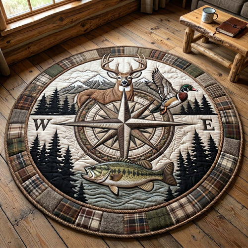 Wild Pursuit Quilted Round Mat GFTOTP18677