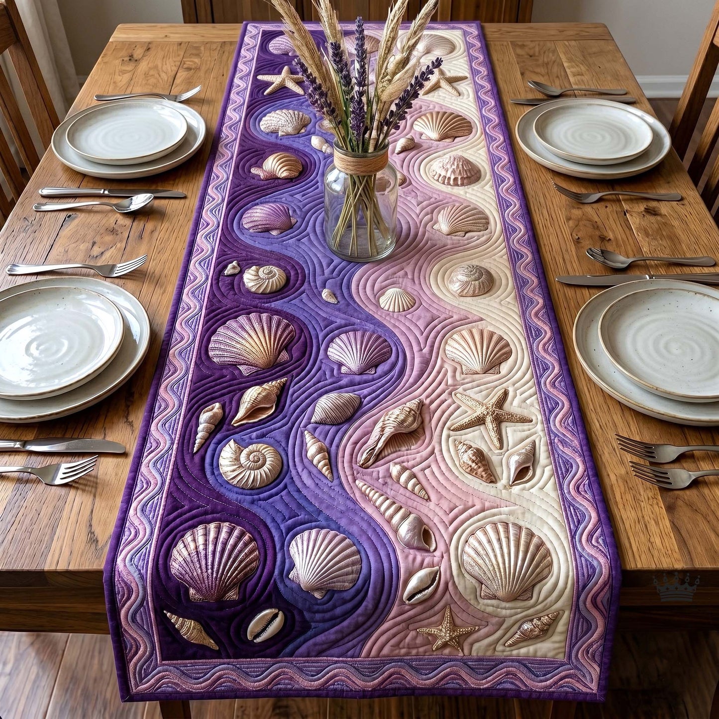 Shoreline Gems Quilted Table Runner GFTOTP18705