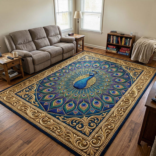 Peacock Majesty Area Rug GFTOTP18720