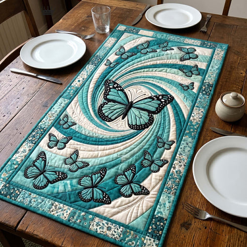 Butterfly Garden Quilted Table Runner GFTOTP18734