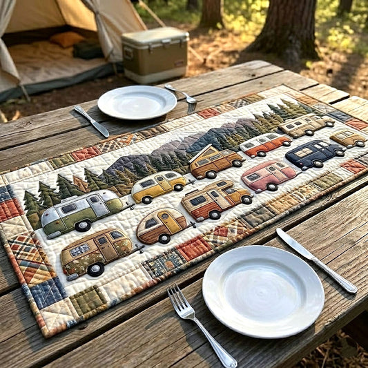 Camping Life Quilted Table Runner GFTOTP18785