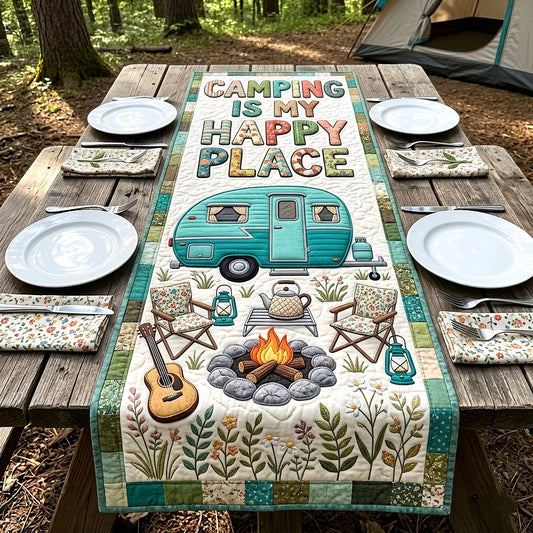 Camping Life Quilted Table Runner GFTOTP18786