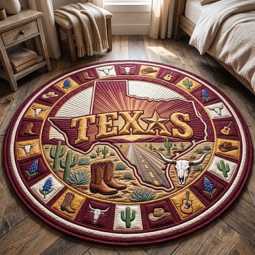 Lone Star Quilted Round Mat GFTOTP18843