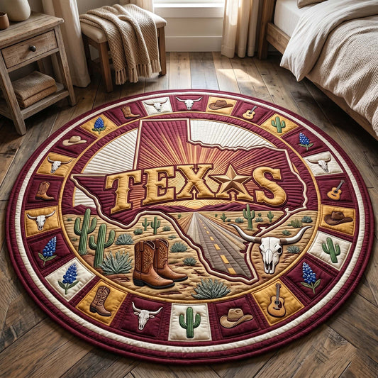 Lone Star Quilted Round Mat GFTOTP18843