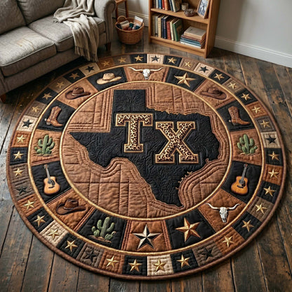 Lone Star Quilted Round Mat GFTOTP18847