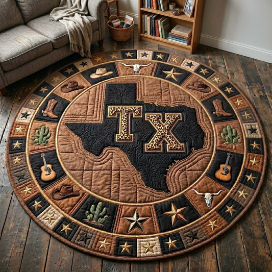 Lone Star Quilted Round Mat GFTOTP18847