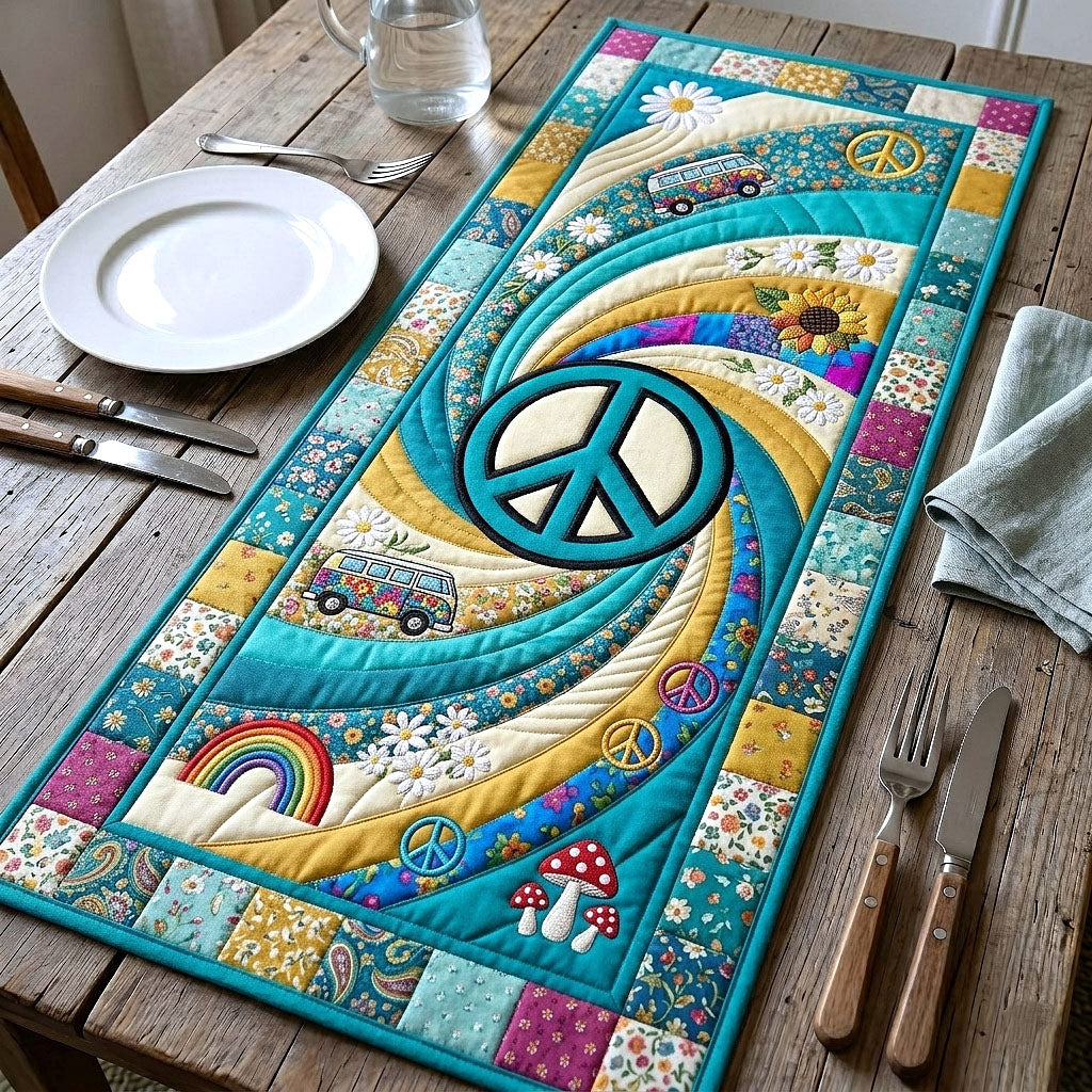 Free Harmony Quilted Table Runner GFTOTP18934