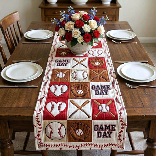 Game Day Quilted Table Runner GFTOTP19040
