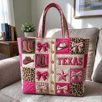 Texas Pride Quilted Tote Bag GFTOTP19078