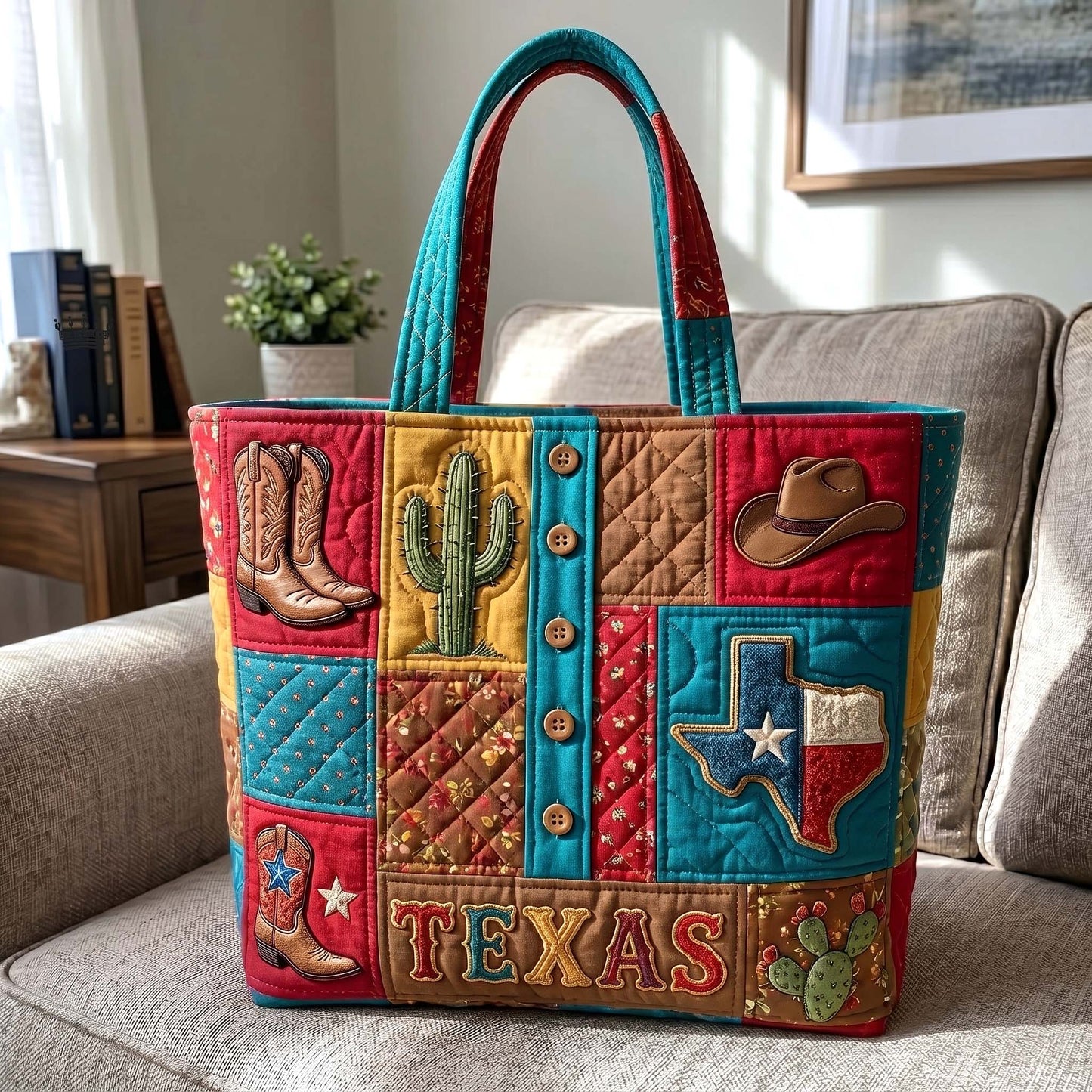 Texas Pride Quilted Tote Bag GFTOTP19079