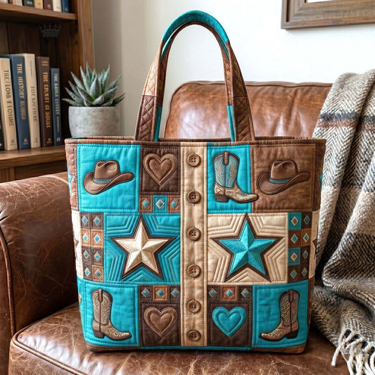Texas Pride Quilted Tote Bag GFTOTP19080